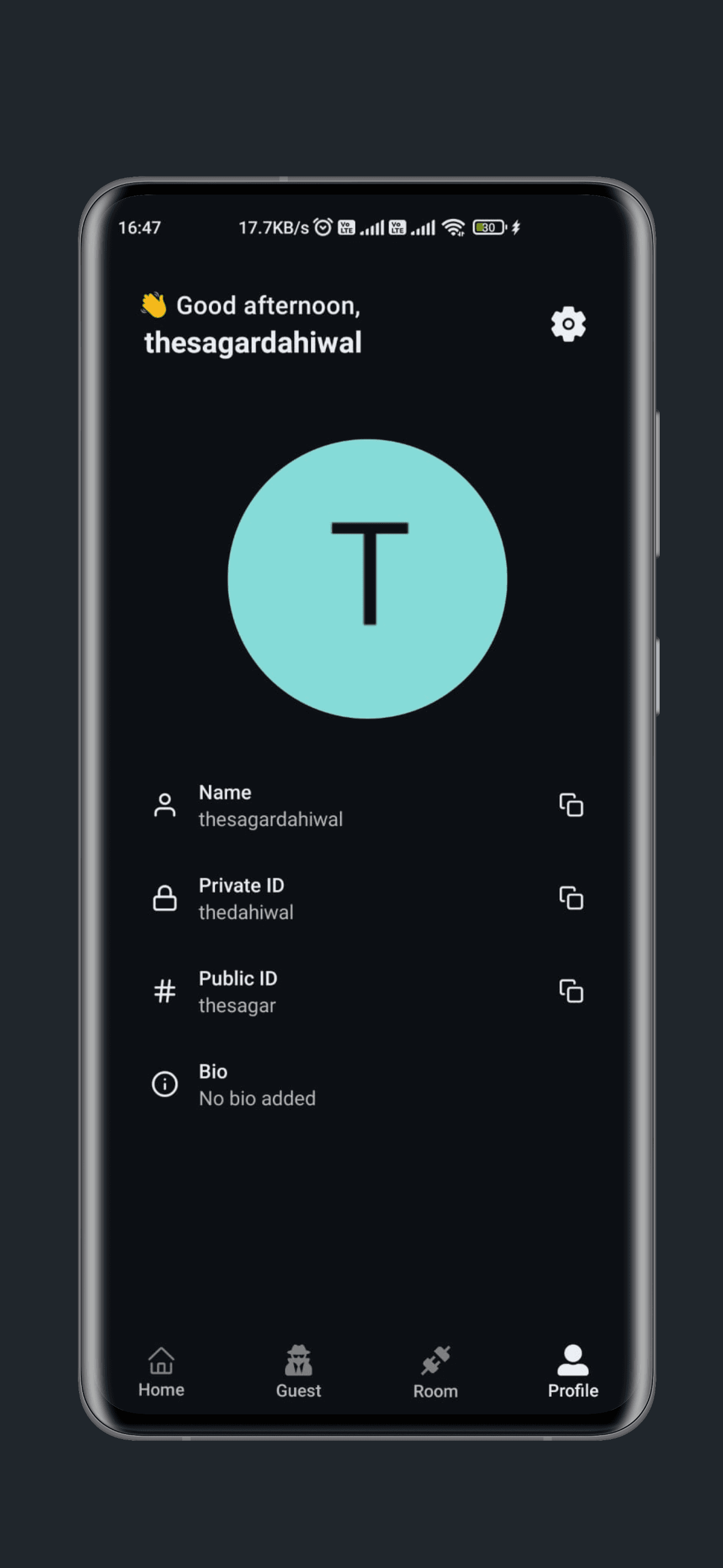 Nexe mobile screen 4